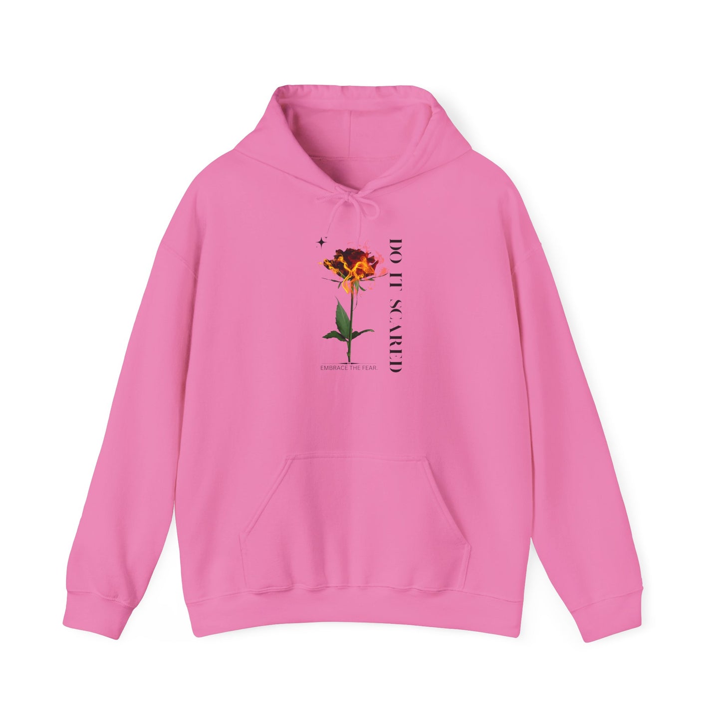 'Rose on fire' Hoodie