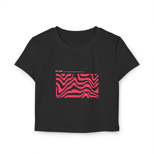 'Abstract' Baby Tee