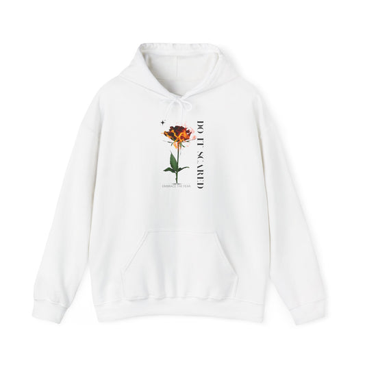 'Rose on fire' Hoodie